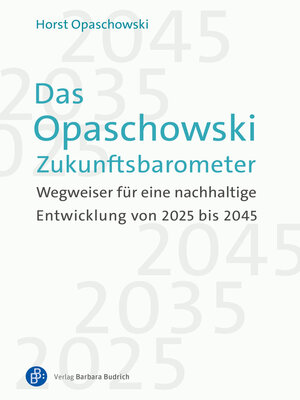 cover image of Das Opaschowski Zukunftsbarometer